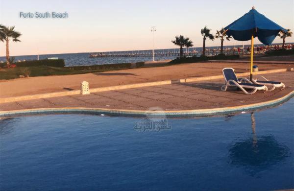 Porto South Beach Royal Sea View Families صف اول بحر مباشر Ajn Suchna Zewnętrze zdjęcie